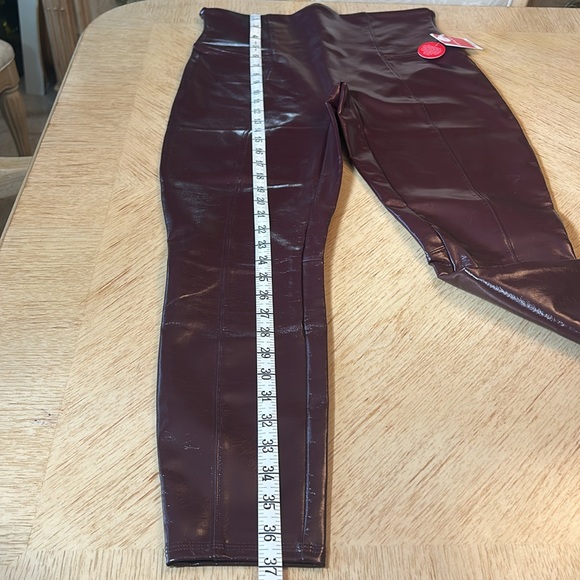 Spanx Faux Leather Patent Leggings (XL Petite) NWT - Picture 10 of 12